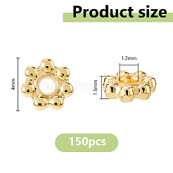 150Pcs Rack Plating Zinc Alloy Spacer Beads&nbsp;FIND-DC0007-98