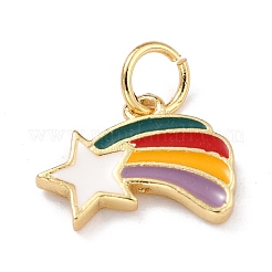 Real 18K Gold Plated Brass Charms&nbsp;KK-L206-003A-G