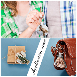 Sublimation Double-Sided Blank MDF Keychains&nbsp;KEYC-GA0001-38