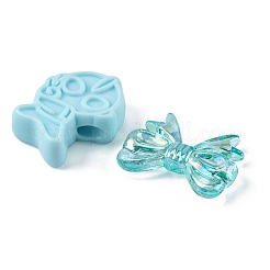 Opaque & Transparent Acrylic Beads&nbsp;MACR-YW0002-01E