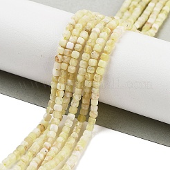 Natural Yellow Opal Beads Strands&nbsp;G-H042-B03-01
