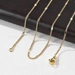 Brass Chain Necklaces&nbsp;MAK-L009-12G