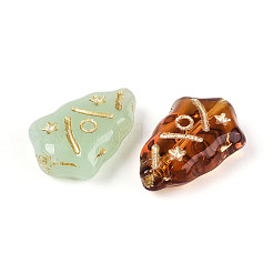Christmas Tree Glass Beads&nbsp;GLAA-T025-42M