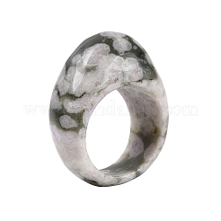 Natural Peace Jade Finger Rings for Unisex&nbsp;G-Q601-19D