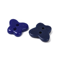 2-Hole Glass Buttons&nbsp;PORC-R010-09