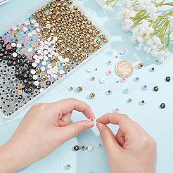 1700Pcs 7 Style Luminous Acrylic Beads&nbsp;DIY-PH0003-77