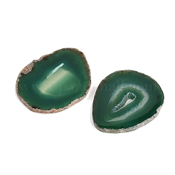 Dyed & Heated Natural Agate Slice Cabochons&nbsp;GG-CBAAF67-01E