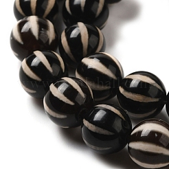 Tibetan Style dZi Beads Strands&nbsp;TDZI-NH0001-A01-02