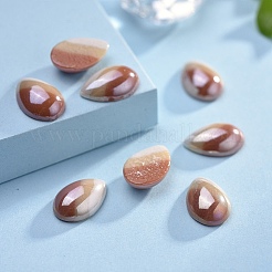 Opaque Glass Cabochons&nbsp;GGLA-S038-02C-8x12