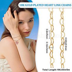 5M Soldered Brass Cable Chains&nbsp;CHC-BBC0001-01
