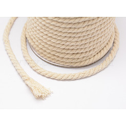 Round Cotton Twist Threads Cords&nbsp;X-OCOR-L006-E-15