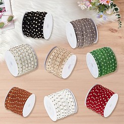 8 Rolls 8 Colors Faux Suede Cord&nbsp;LW-CL0001-06B