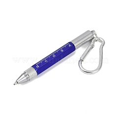 Aluminum Practical 6-in-1 Keychain Pen&nbsp;AJEW-R004-01P-10