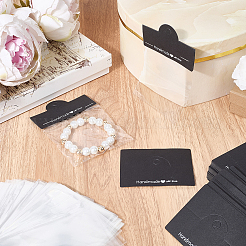 100Pcs Handmade with Love Printed Folding Paper Card Header&nbsp;CDIS-SP0001-32