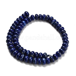 Natural Lapis Lazuli Beads Strands&nbsp;G-H329-B02-6x10mm