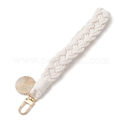 Handmade Woven Cotton Pendant Decorations&nbsp;HJEW-JM02795-03