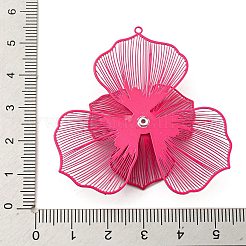 Spray Printed 430 Stainless Steel Big Pendants&nbsp;STAS-P359-02B