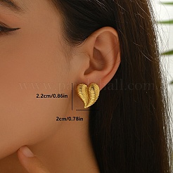 Stainless Steel Stud Earrings&nbsp;TO6247-6