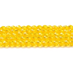 Transparent Glass Beads Strands&nbsp;GLAA-H021-04-06