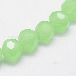 Imitation Jade Glass Beads Strands&nbsp;EGLA-J042-4mm-28
