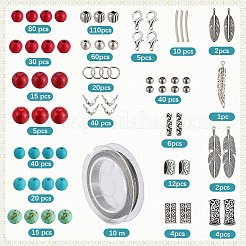 DIY Ethnic Gemstone Bracelet Making Kit&nbsp;DIY-SC0020-96