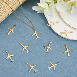 12Pcs Brass Pendants&nbsp;KK-BBC0020-17
