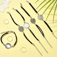 5Pcs Suede Bracelet Making&nbsp;MAK-FS0001-06