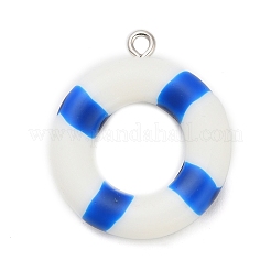 Opaque Resin Pendants&nbsp;RESI-A047-01B