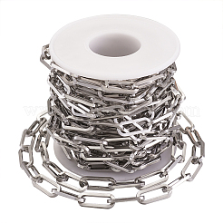 304 Stainless Steel Paperclip Chains&nbsp;CHS-YS0001-02P