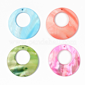 Wholesale Flat Round Shell Pendants For Jewelry Making- Pandahall.com