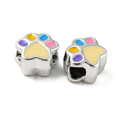 CCB Plastic Large Hole Beads&nbsp;CCB-D007-01E-1