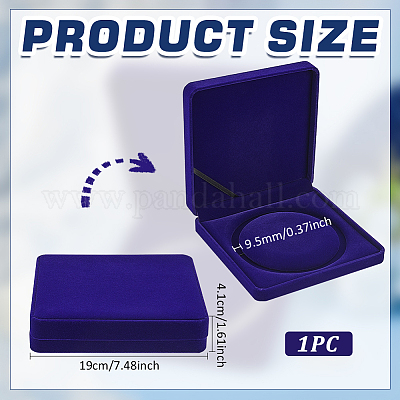 Wholesale Velvet Pearl Necklace Storage Gift Boxes