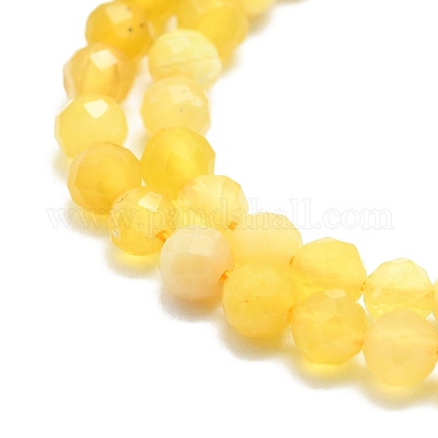 Natural Yellow Opal Beads Strands&nbsp;G-P457-A03-18-1