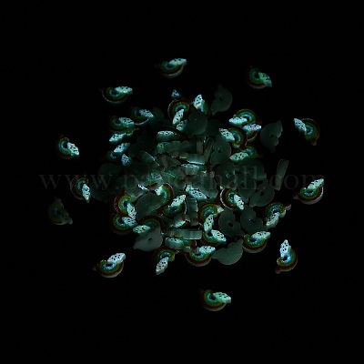 Luminous Resin Cabochons&nbsp;RESI-U003-01-1