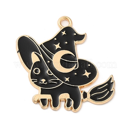 Alloy Enamel Pendants&nbsp;ENAM-D058-02D-G-1