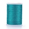 Polyester Metallic Thread, Light Sea Green, 1mm, about 7 yards/roll