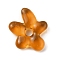 Glass Beads, Starfish, Saddle Brown, 18.5x17x4.5mm, Hole: 3.8mm