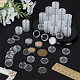 Plastic Coin Storage Box&nbsp;CON-WH0099-89-4