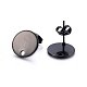304 Stainless Steel Stud Earring Findings&nbsp;X-STAS-K184-01-03B-2