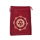 Velvet Sun Printed Packing Tarot Pouches&nbsp;PW-WG17539-04-1