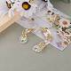 Handmade Transparent Acrylic Coffee Bean Chains&nbsp;AJEW-JB00862-01-3