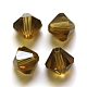 Imitation Austrian Crystal Beads&nbsp;SWAR-F022-3x3mm-228-1