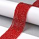 Transparent Glass Beads Strands&nbsp;GLAA-H021-04-24-3