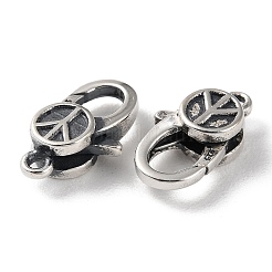 925 Thailand Sterling Silver Lobster Claw Clasps&nbsp;STER-D003-43AS