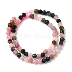 Natural Multicolor Tourmaline Beads Strands&nbsp;G-H336-A10-02