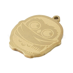201 Stainless Steel Pendants&nbsp;STAS-C095-08G