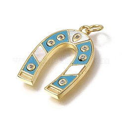 Brass Resin Pendants&nbsp;KK-C262-54G
