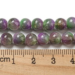 Dyed Natural White Jade Beads Strands&nbsp;G-F764-01F