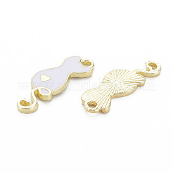 Alloy Enamel Pendants&nbsp;PALLOY-S181-042A-NR