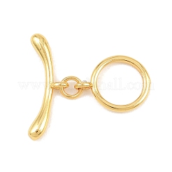 Ring Brass Toggle Clasps&nbsp;KK-G548-39
